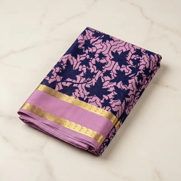 Purple_Elegant_Floral_Soft_Silk_Saree_With_Patta_Pallu