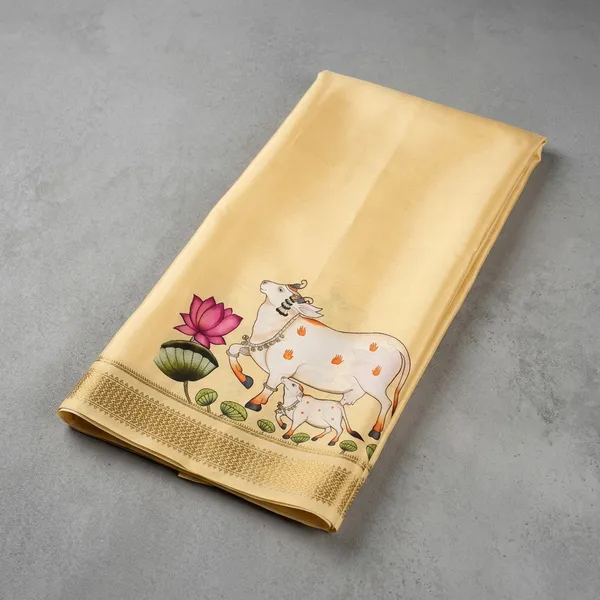 Off_White_Kamdhenu_Motif_Crepe_Soft_Silk_Saree_With_Zari_Border