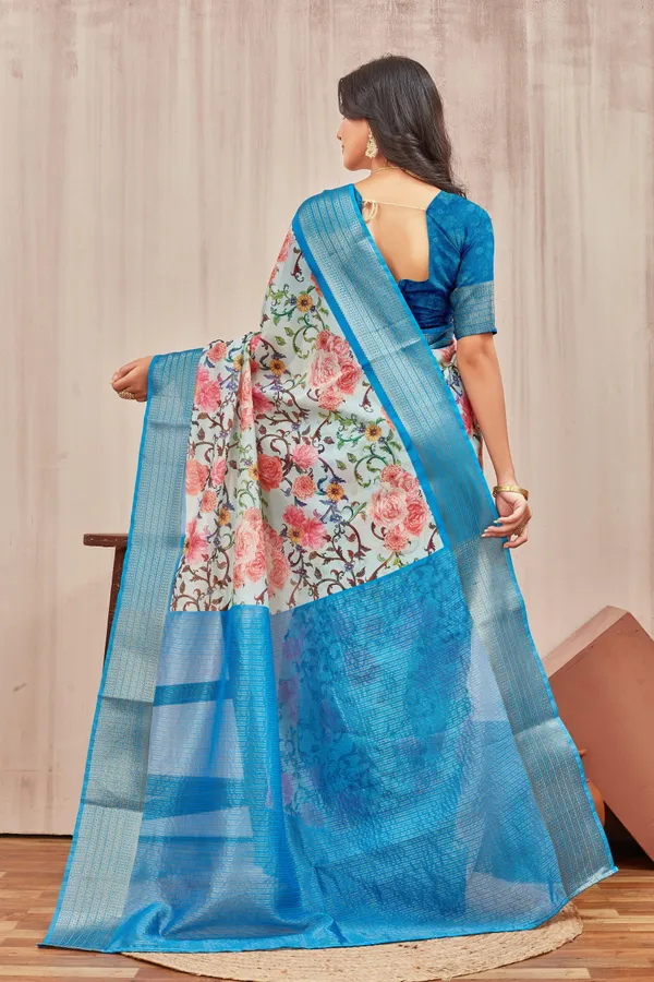 Rich_Electric_Blue_Mysore_Printed_Soft_Silk_Sarees