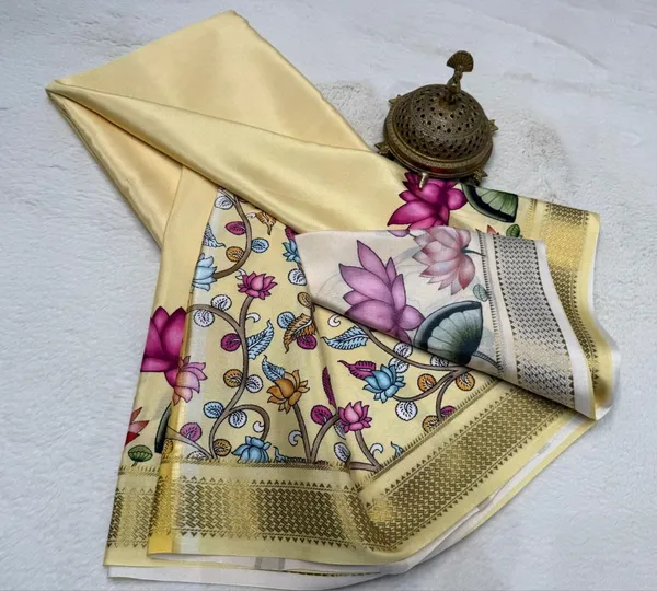 Off_White_Kamdhenu_Motif_Crepe_Soft_Silk_Saree_With_Zari_Border