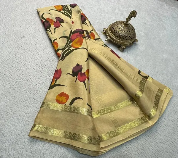 Cream_Floral_Print_Soft_Silk_Saree_With_Classic_Patta_Pallu
