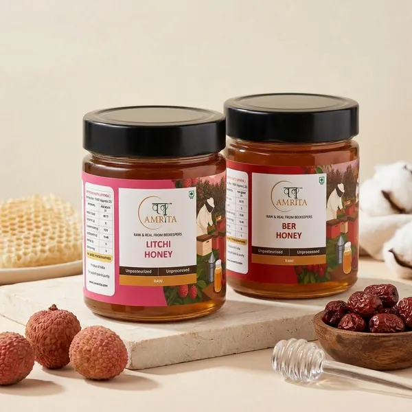 Oneamrita_Litchi_&_Ber_Honey_Tasting_Duo
