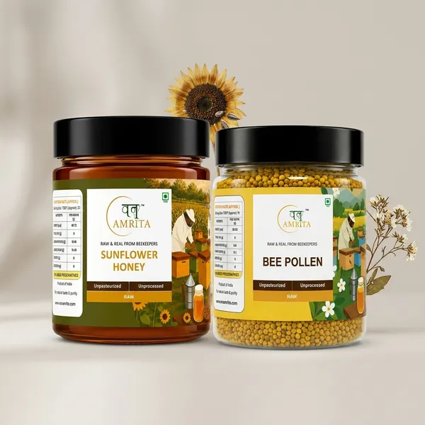 Oneamrita_Honey_&_Bee_Pollen_Wellness_Duo