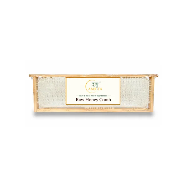 One_Amrita_Raw_Honey_Comb_Full_Frame