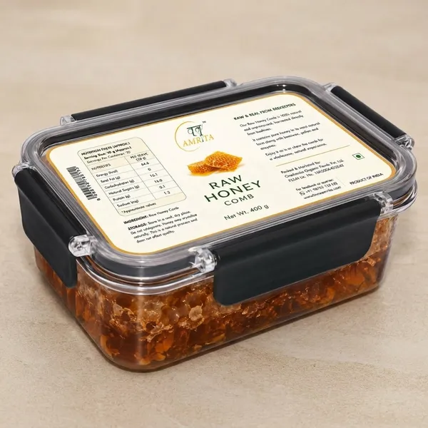 Oneamrita_Raw_Honey_Comb