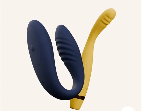 Groove+_And_Link+_Smart_U-Shaped_Personal_Body_Massager_For_Women,_With_10_Vibration_Mode_–_Waterproof_Silicone_Personal_Wellness_Massager_With_Multi-Speed_Vibrations_(Pack_of_2)