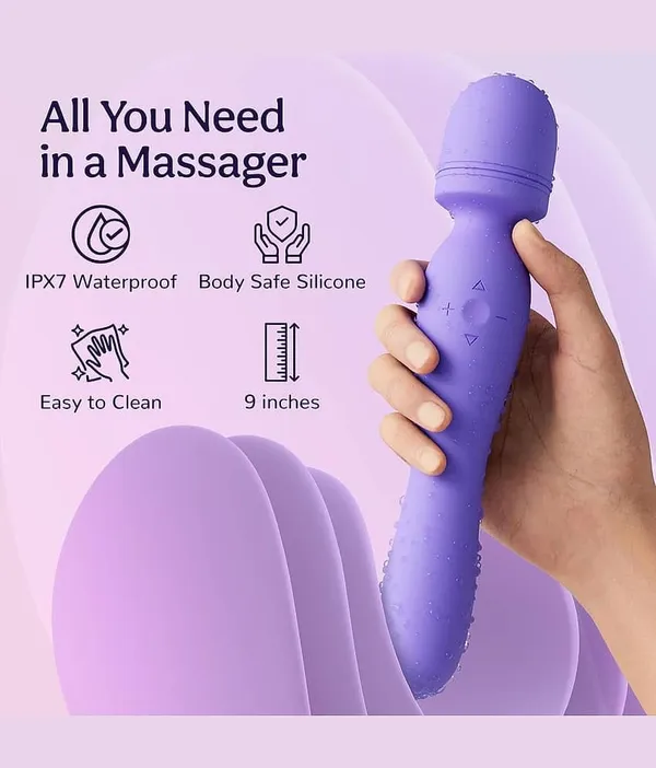 Dual_Head_Body_Wave_Electric_Wand_Personal_Body_Massager_For_Women–_Quiet,_Waterproof_Body_Wand_With_Adjustable_Speeds_For_Deep_Tissue_Massage