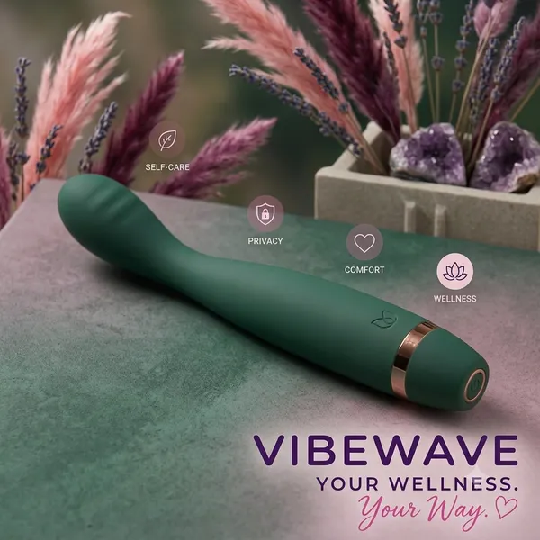 Groove+_Personal_Body_Massager_For_Women,_With_10_Vibration_Mode_–_Waterproof_Silicone_Ergonomic_Personal_Wellness_Massager_With_Multi-Speed_Vibrations(Multicolor)
