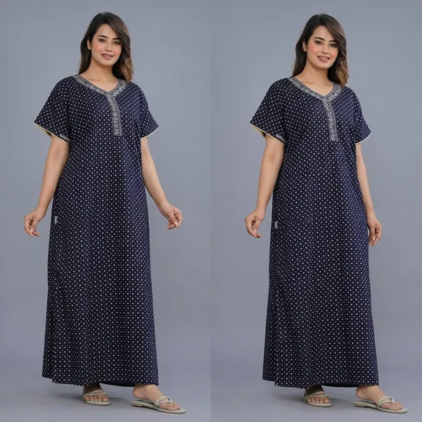Cotton_Embroidery_Nighty_For_Women
