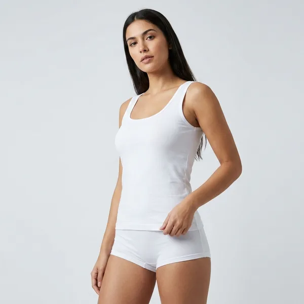 Femimode_Girls_Sando_Tank_Top_White