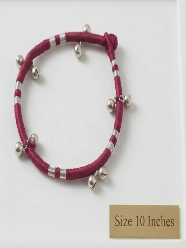 Red_Anklet_with_Ghungroos_with_Women