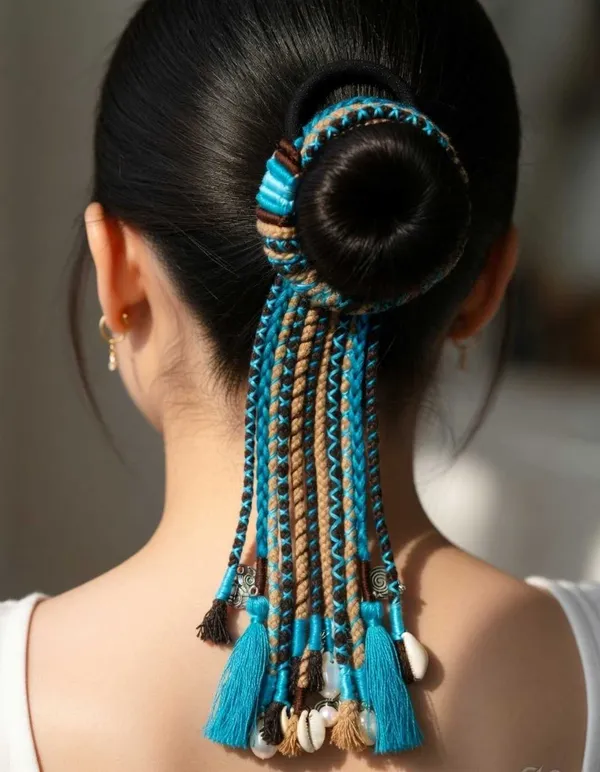 Brown_&_Turquoise_Cotton_Threads_Bohemian_Hair_Strings