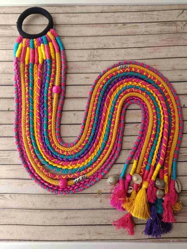 Pink_&_Yellow_Cotton_Threads_Bohemian_Hair_Strings