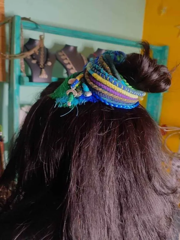 Blue_&_Green_Cotton_Threads_Bohemian_Hair_Strings