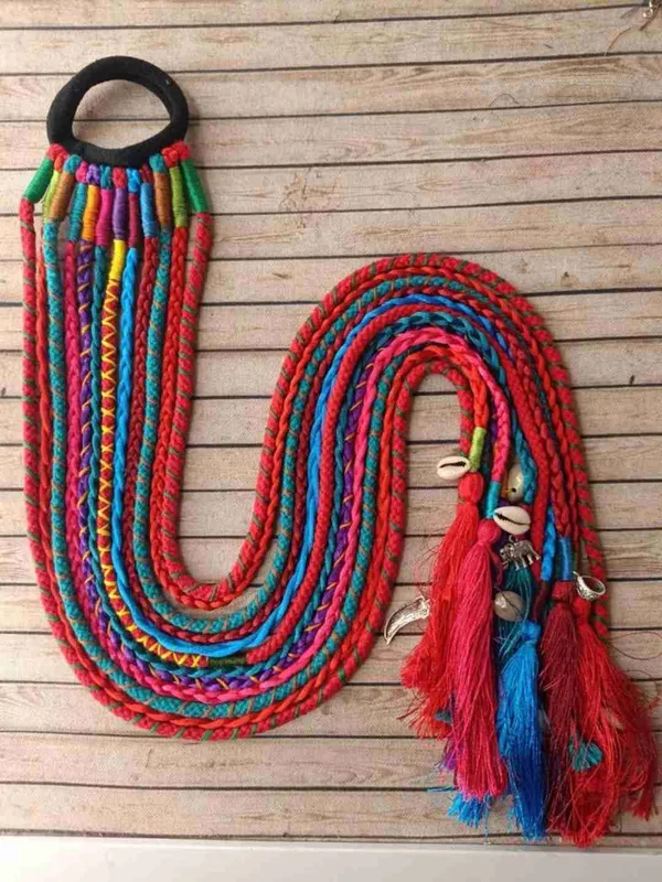 Red_Cotton_Threads_Bohemian_Hair_Strings