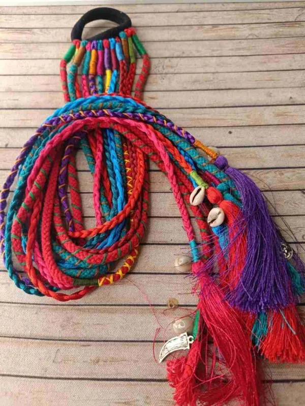 Red_Cotton_Threads_Bohemian_Hair_Strings