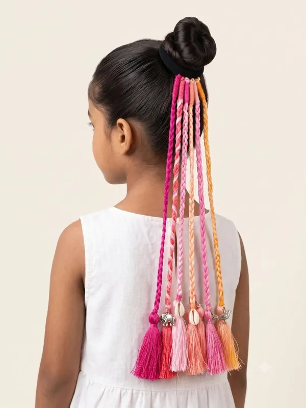 Multi_Color_Silk_Thread_Hair_Strings_For_Kids