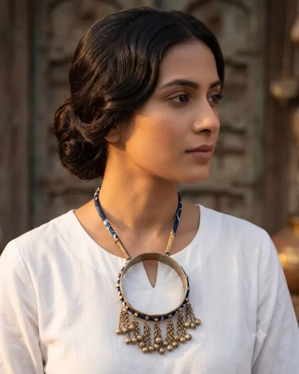 Tribal_Banjara_Kada_With_Ghungroos_Necklace