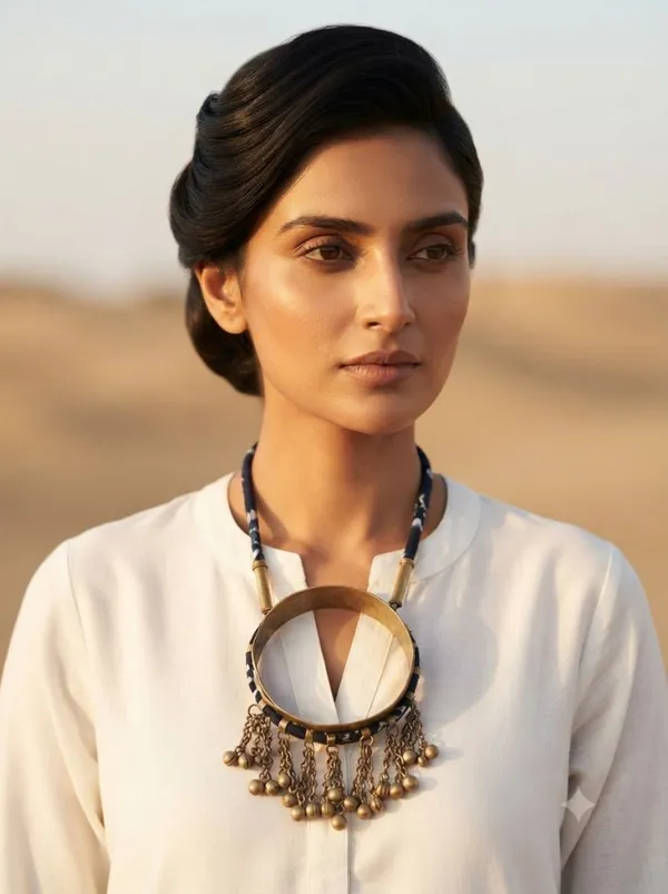 Tribal_Banjara_Kada_With_Ghungroos_Necklace