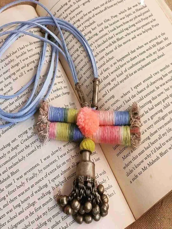 Multicolour_Thread_&_Tribal_Topli_Statement_Necklace_For_Women