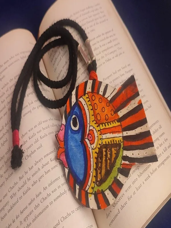 Tholu_Bommalata_Leather_Fish_Necklace