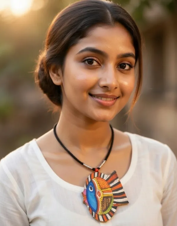 Tholu_Bommalata_Leather_Fish_Necklace