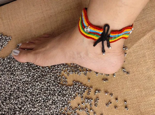 Rainbow_Color_Anklet_For_Women