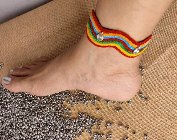 Rainbow_Color_Anklet_For_Women