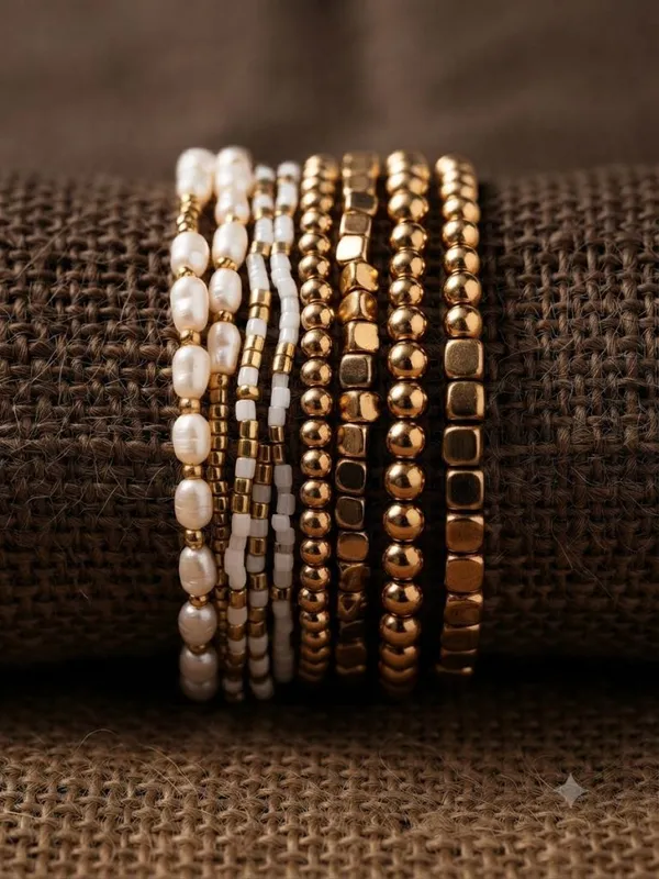 Multi_Color_Layered_Small_Beads_Bracelet_For_Women