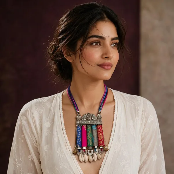 Brocade_Fabric_Statement_Necklace