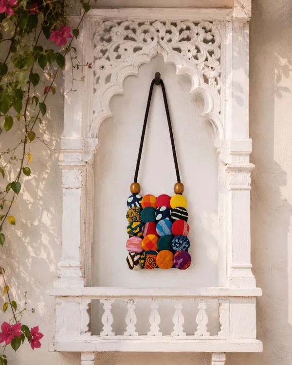 Multi_Colour_Fabric_Necklace