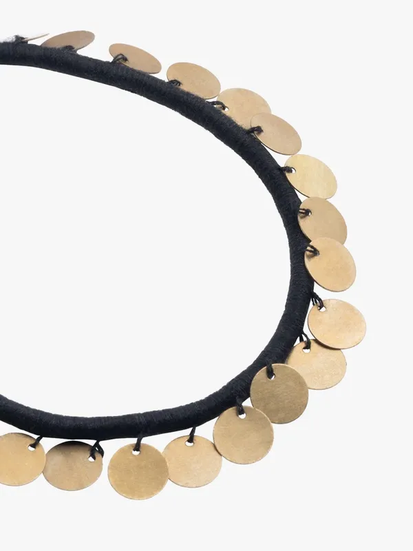 Black_&_Golden_Brass_Anklet_for_Women