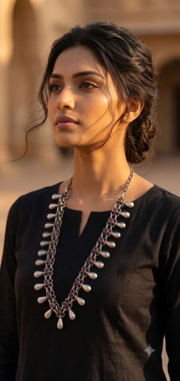 Brass_Metal_Long_Necklace_For_Women