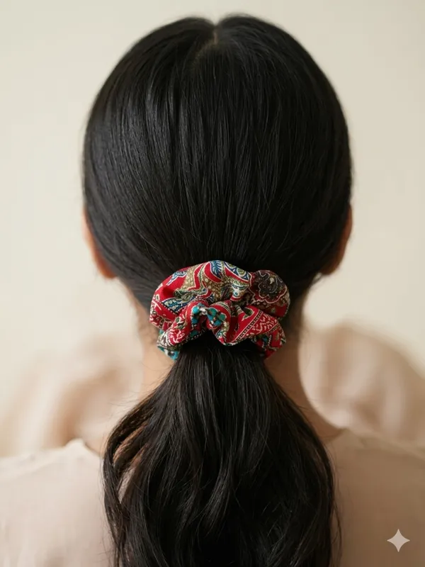 Multicolour_Printed_Fabric_Scrunchies_Set
