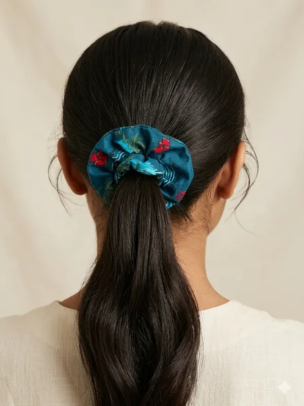 Multicolour_Printed_Fabric_Scrunchies_Set