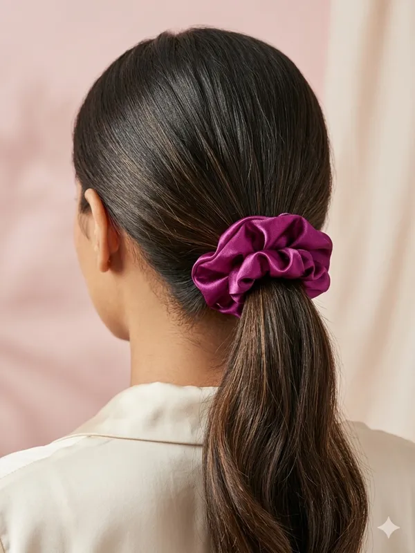 Multicolor_Satin_Hair_Scrunchie_Set_For_Women