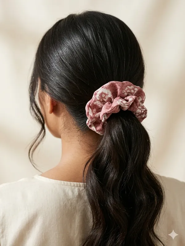 Multicolor_Printed_Fabric_Scrunchies_For_Women