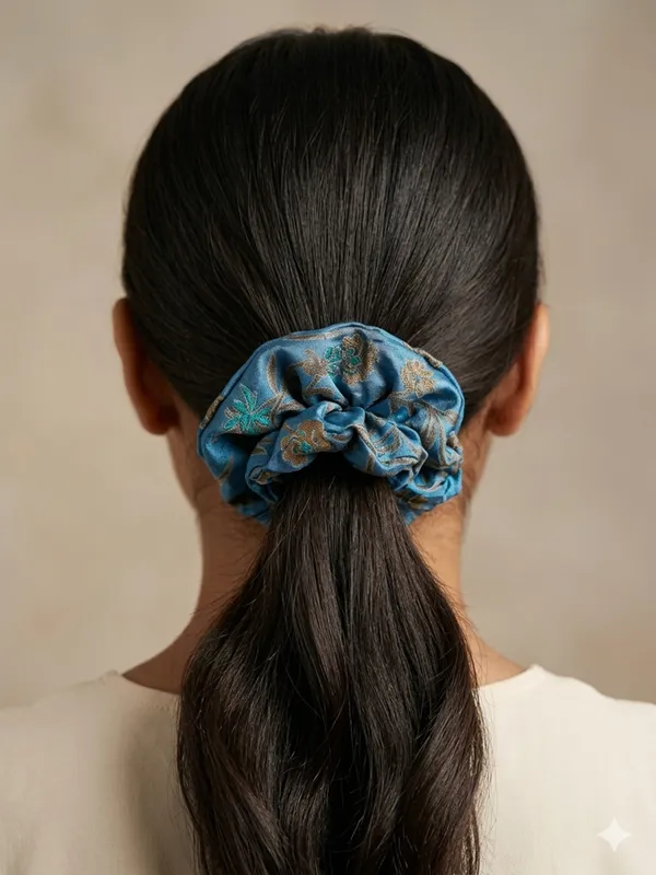 Multicolor_Printed_Fabric_Hair_Scrunchies_Set