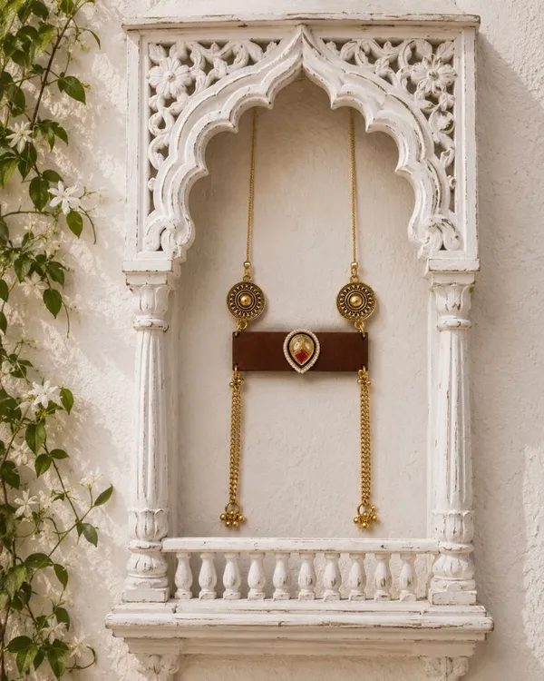 Gold_Tone_Pendant_Statement_Necklace_For_Women