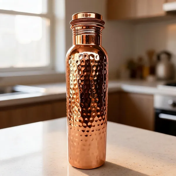 Rose_Copper_Rose_Copper_Copper_HammeAyurvedic_Water_Bottle