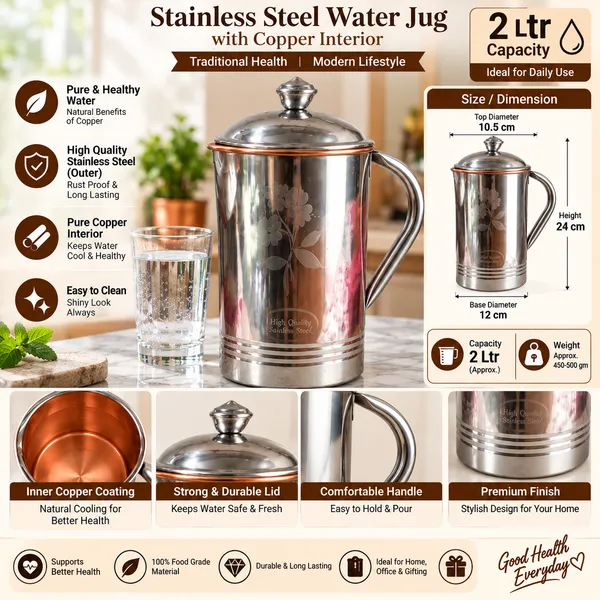 Silver_Steel_Copper_Water_Jug_With_Lid_2_ltr_inner_side_copper_out_side_steel_