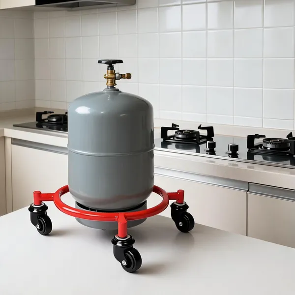 Red_Iron_Gas_Cylinder_Trolley