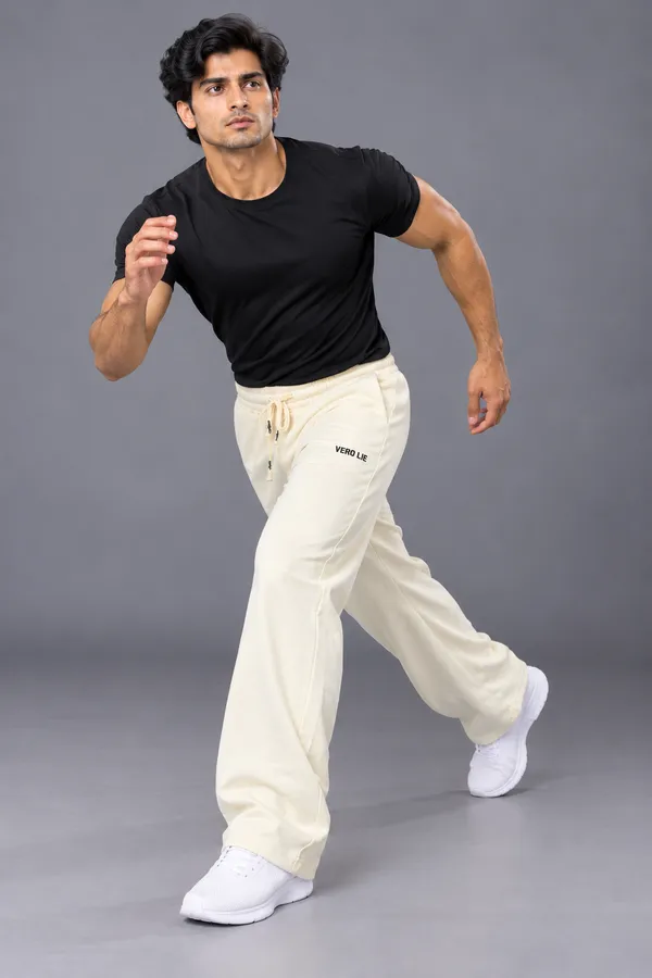 VERO_LIE_Men's_Cream_Baggy_Fit_Trackpants_|_300_GSM_Cotton_Blend_|_Gen-Z_Streetwear