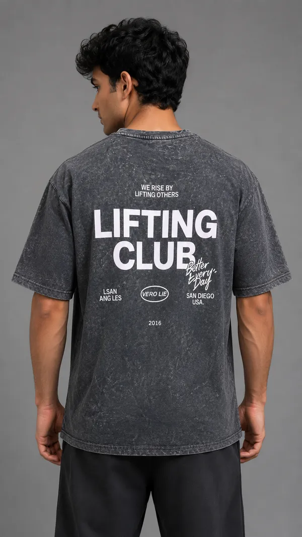 VERO_LIE_Men's_Oversized_Acid_Wash_T-Shirt_|_Drop_Shoulder_|_Heavy_GSM_|_Streetwear_|_Lifting_Club_Graphic_Back_Print_|_Casual_Wear