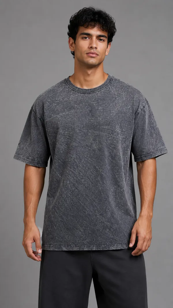 VERO_LIE_Men's_Oversized_Acid_Wash_T-Shirt_|_Drop_Shoulder_|_Heavy_GSM_|_Streetwear_|_Lifting_Club_Graphic_Back_Print_|_Casual_Wear