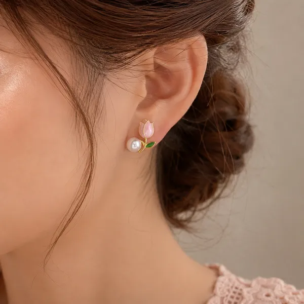 White_Stainless_Steel_Earring_For_Women