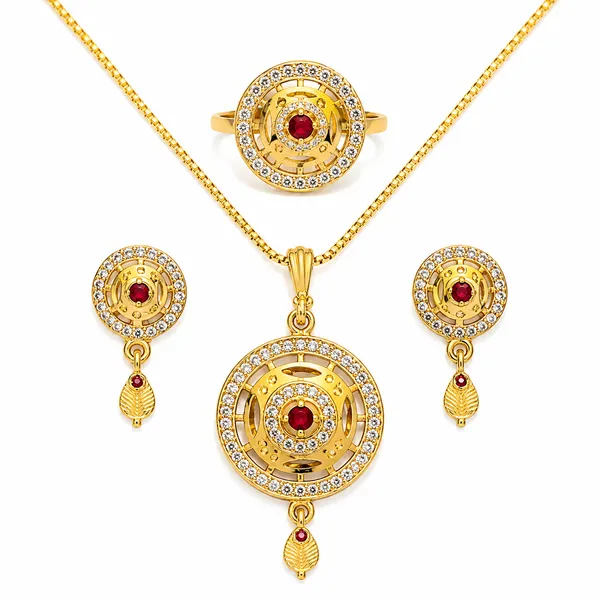 Golden_Halo_Ruby_Set