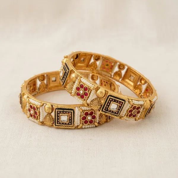 Multicolour_Copper_Brass_Bangles_For_Women