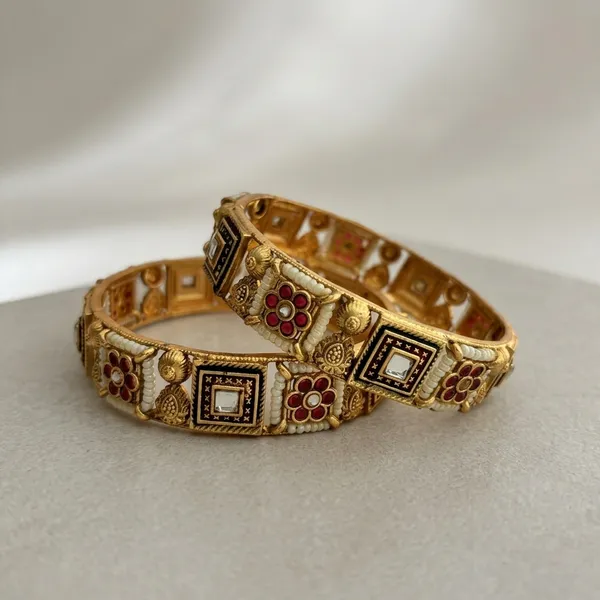 Multicolour_Copper_Brass_Bangles_For_Women