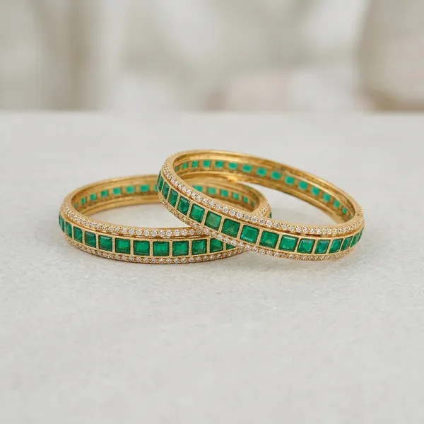 Green_Copper_Brass_Bangles_For_Women